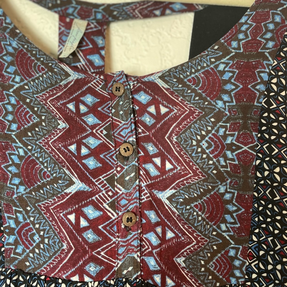 Free People Sundown Babydol Mini Dress Sz M - Picture 3 of 6
